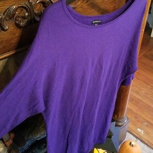 Women's Express Dolman Tunic Sweater